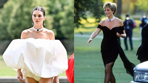 Диана гүнжийн индранил зүүлтийг Кендалл Женнер тайзнаа амилуулав